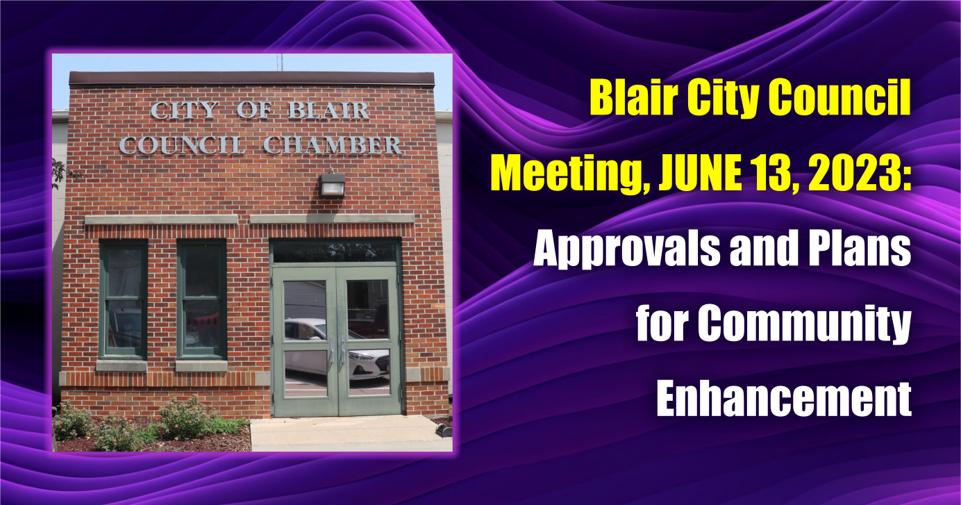Blair, Nebraska City Council Meeting