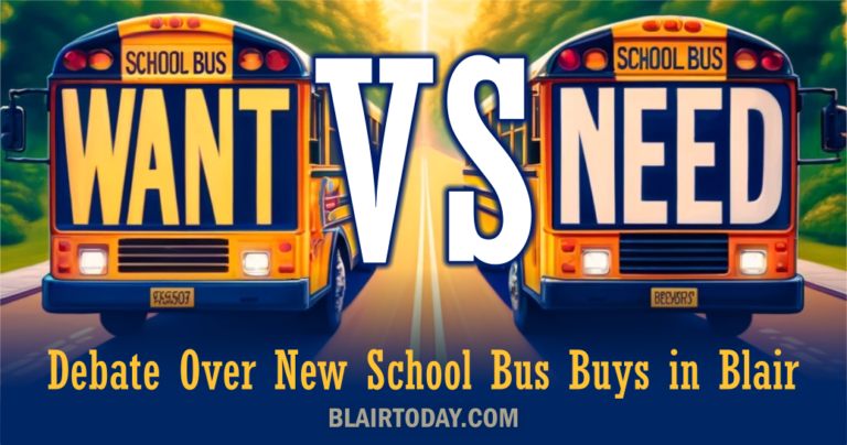 Blair Nebraska School Bus